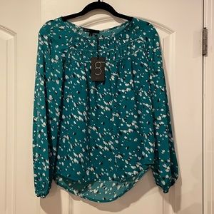 Gibson green blouse